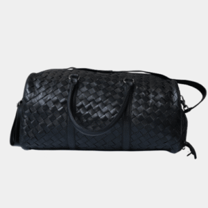 Duffel Bag Weaving Leather